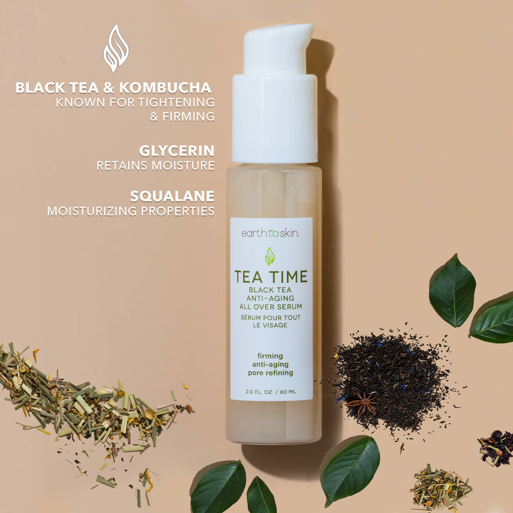 Tea Time Black Tea Anti-Aging All Over Moisturizing Serum