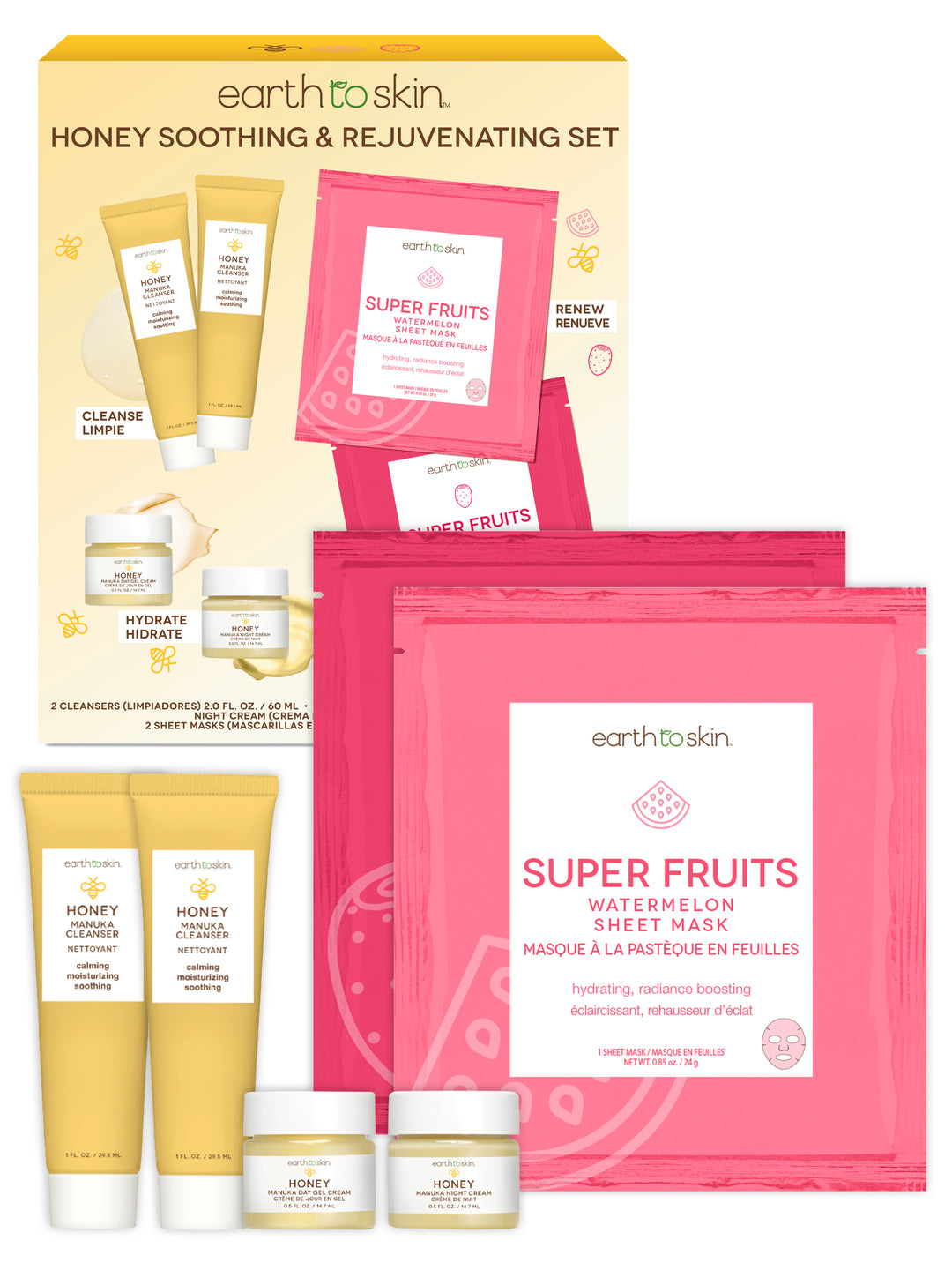 Honey Soothing &amp; Rejuvenating Set