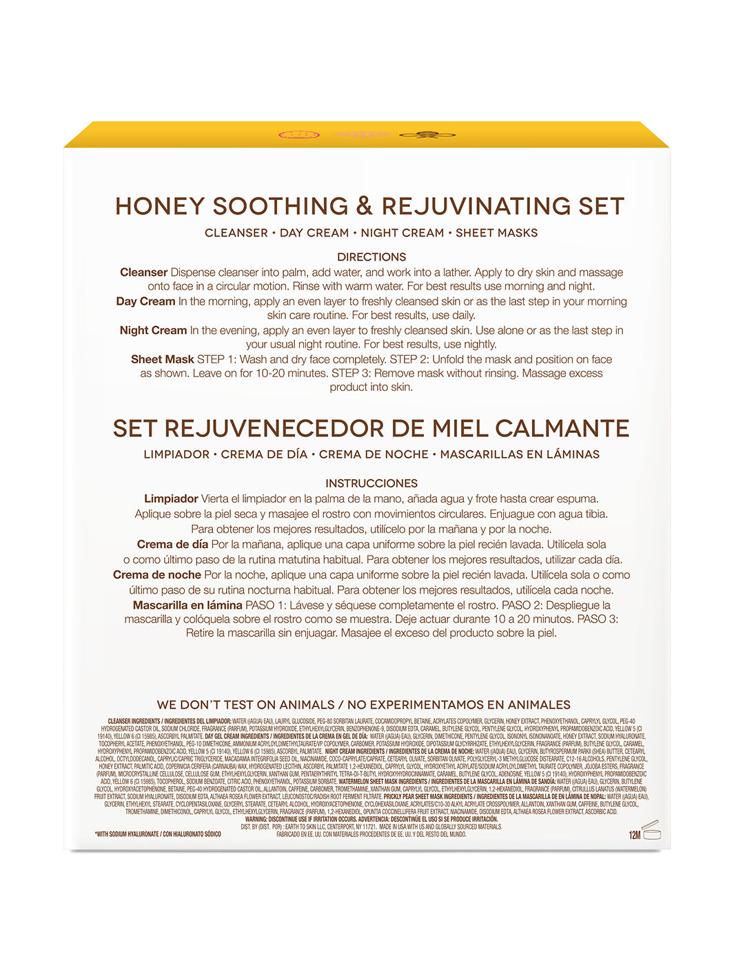 Honey Soothing &amp; Rejuvenating Set