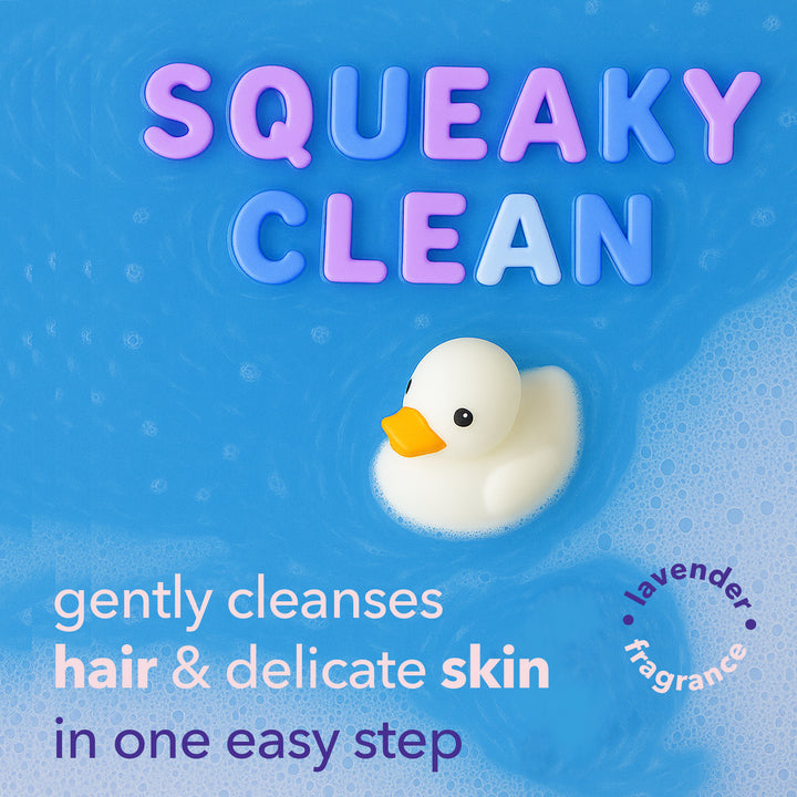 Squeaky Clean 2-in-1 Baby Shampoo + Body Wash - Lavender