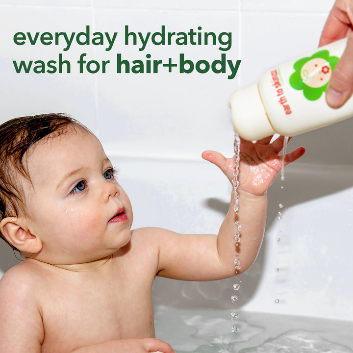 Squeaky Clean 2-in-1 Baby Shampoo + Body Wash - Fragrance Free