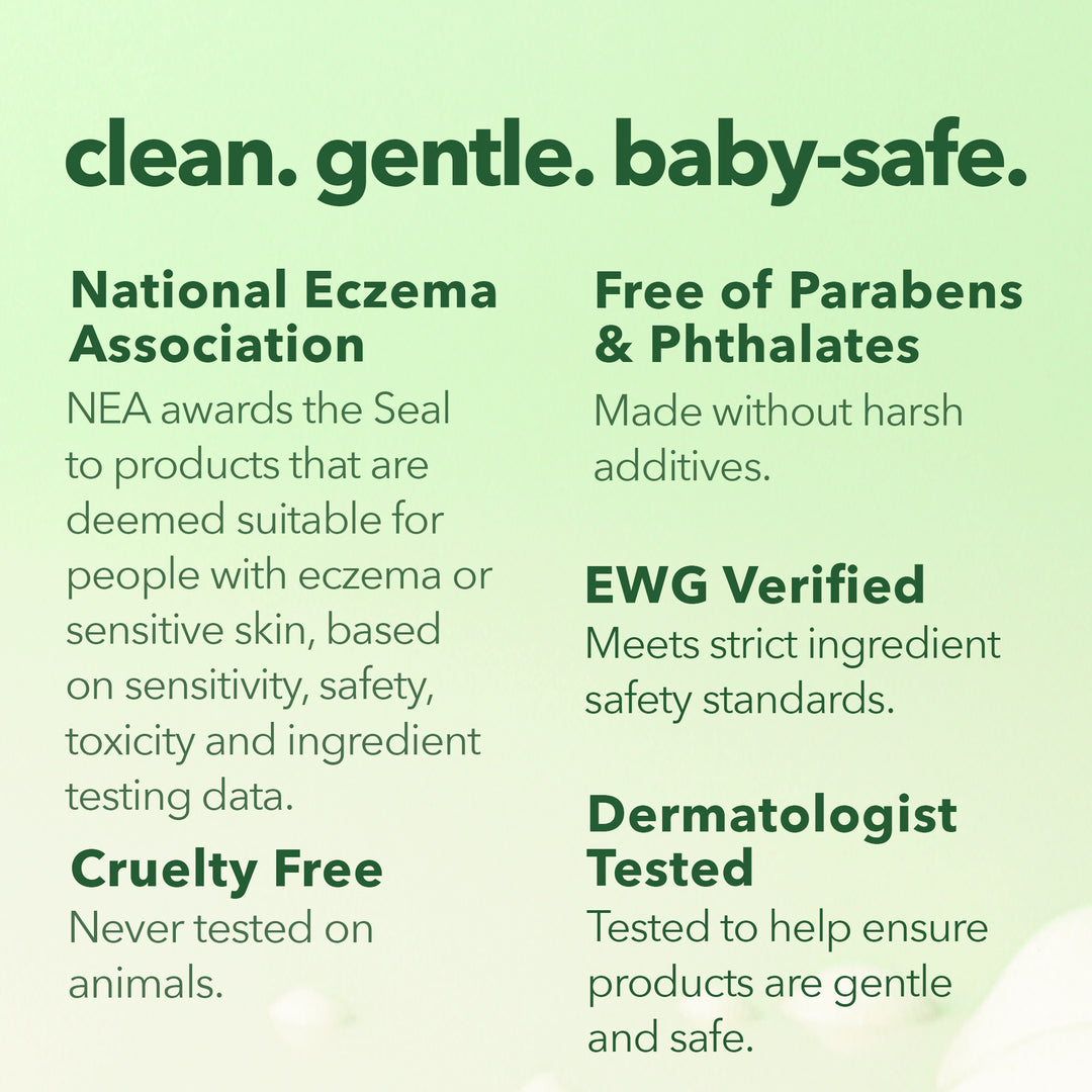 Squeaky Clean 2-in-1 Baby Shampoo + Body Wash - Fragrance Free