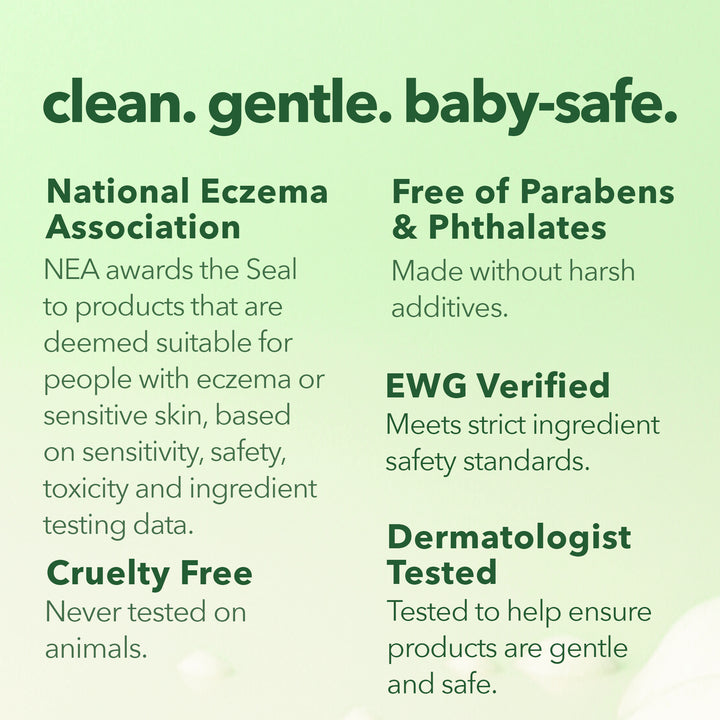 Squeaky Clean 2-in-1 Baby Shampoo + Body Wash - Fragrance Free