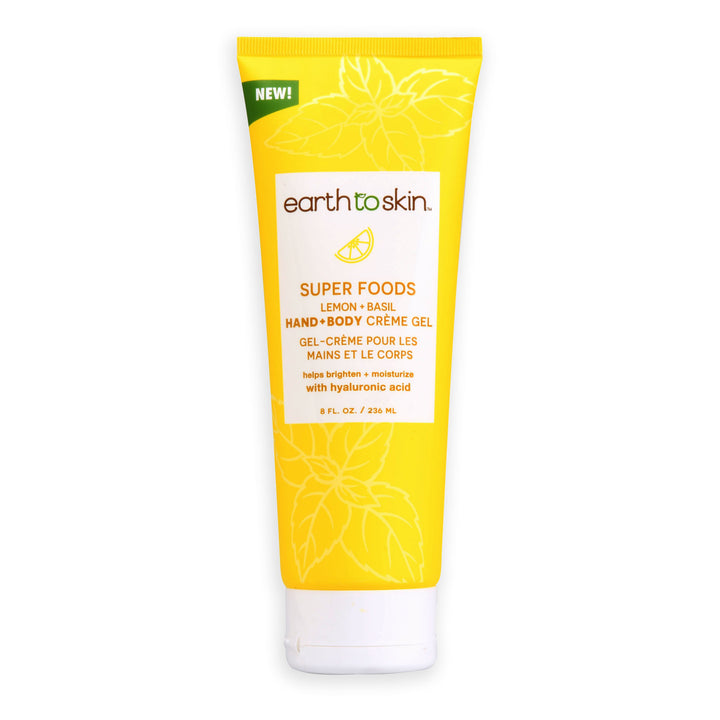 Lemon &amp; Basil Hand &amp; Body Crème Gel