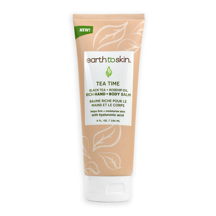 Tea Time Black Tea + Rosehip Oil Rich Hand &amp; Body Balm